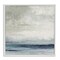 Stupell Industries Rainy Sea Shoreline Abstract Framed Giclee Art